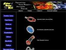 Tablet Screenshot of furiousracingparts.com